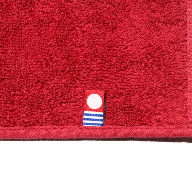 Bonsai Embroidery Handkerchief - RED - 詳細画像